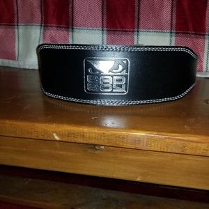 BadBoy leather weight lifting belt